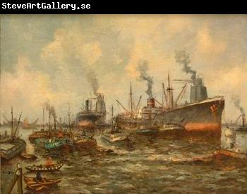 unknow artist Seascape, boats, ships and warships. 150